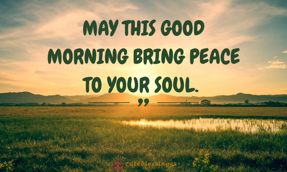 good morning blessings