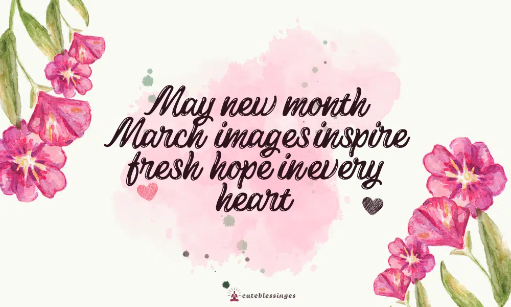 march-blessings