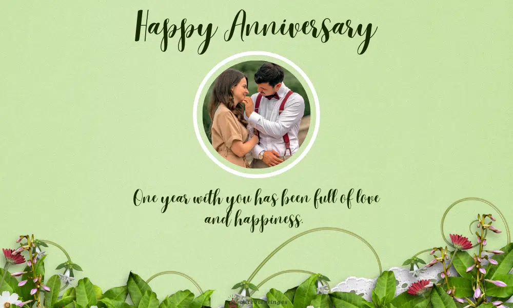 1 Year Anniversary Wishes