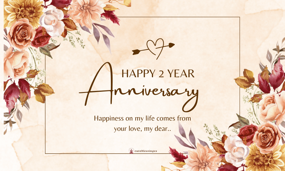 2 year anniversary whishes